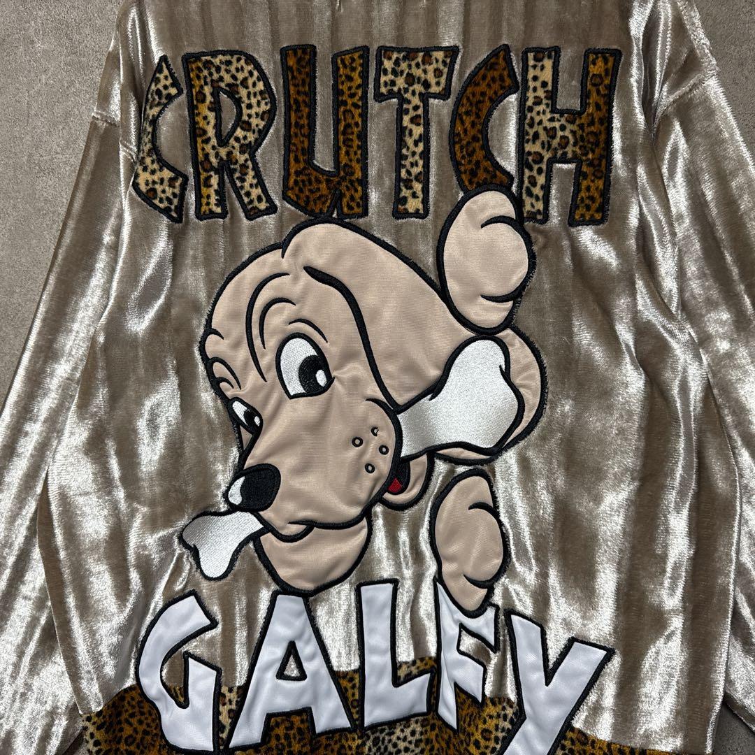 GALFY ガルフィ ベロア セットアップ 上下セット 光沢 ゴールド系