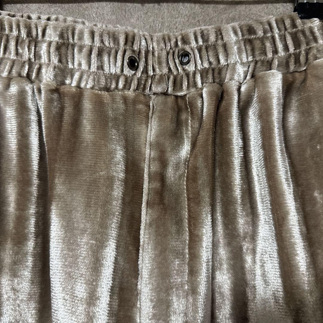 GALFY ガルフィ ベロア セットアップ 上下セット 光沢 ゴールド系