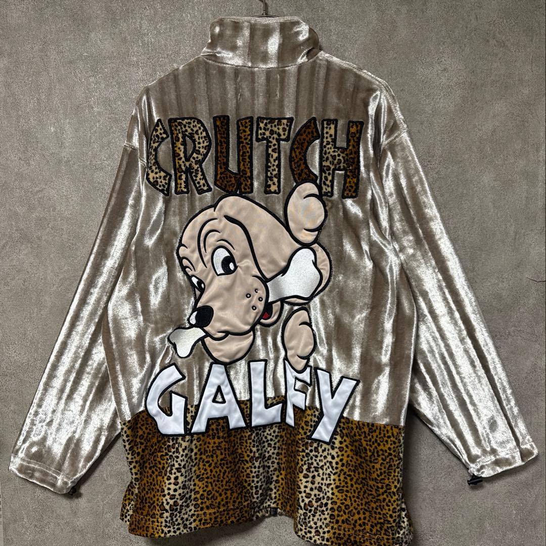 GALFY ガルフィ ベロア セットアップ 上下セット 光沢 ゴールド系