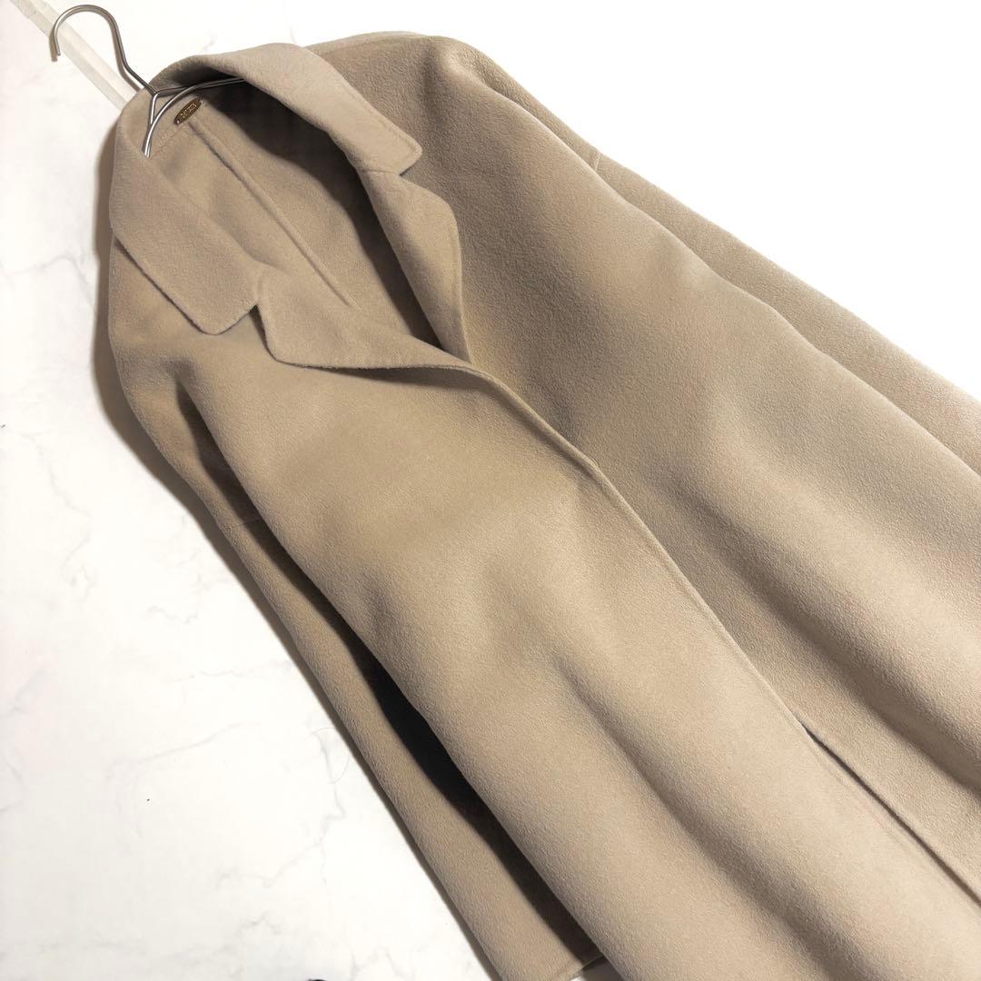 美品✨ミューズドゥーズィエムクラス　ウールアンゴラリバーコート　ベージュ