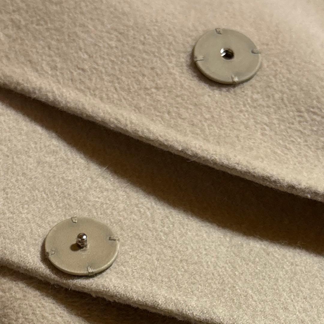 美品✨ミューズドゥーズィエムクラス　ウールアンゴラリバーコート　ベージュ
