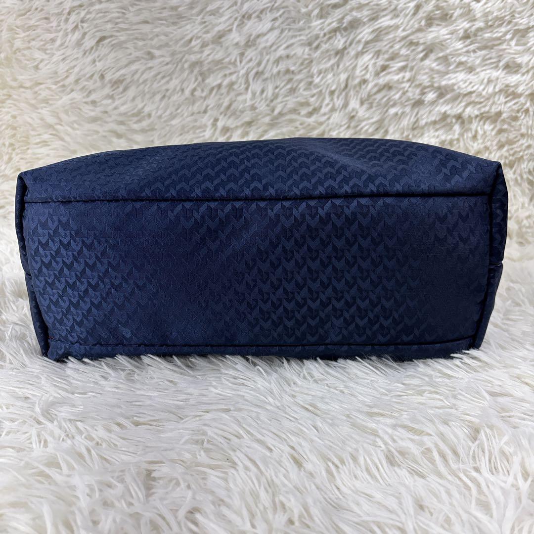 ま*う様 美品✨ロベルタピエリ トートバッグ タタミ ヌメ革 ネイビー ビジネス