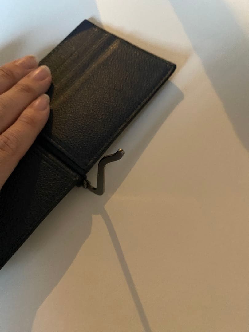 PRADA 折りたたみマネークリップ ブラック