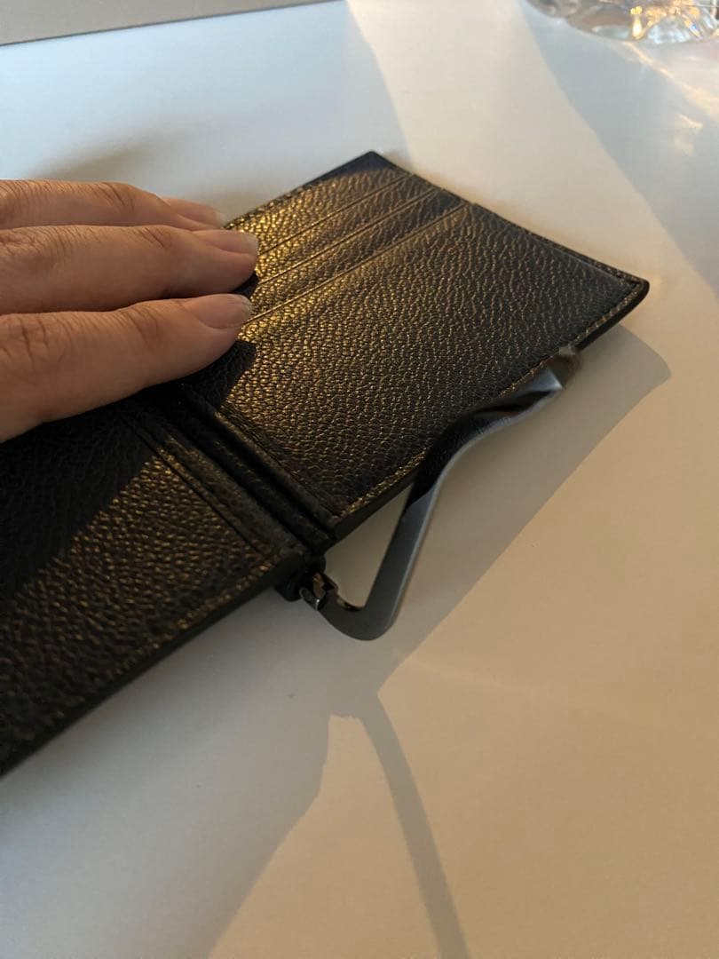 PRADA 折りたたみマネークリップ ブラック