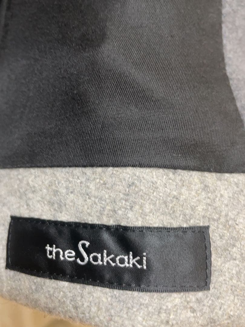 The Sakaki スタジャン カシミヤ混紡 グレー Mサイズ