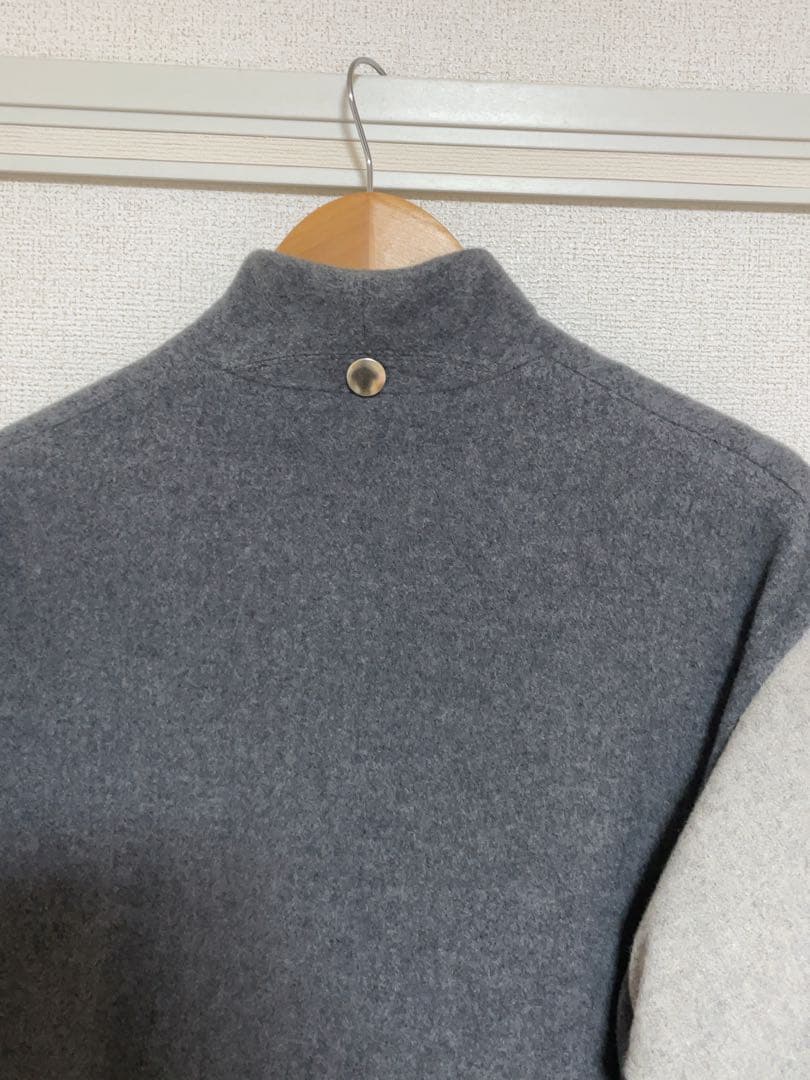 The Sakaki スタジャン カシミヤ混紡 グレー Mサイズ