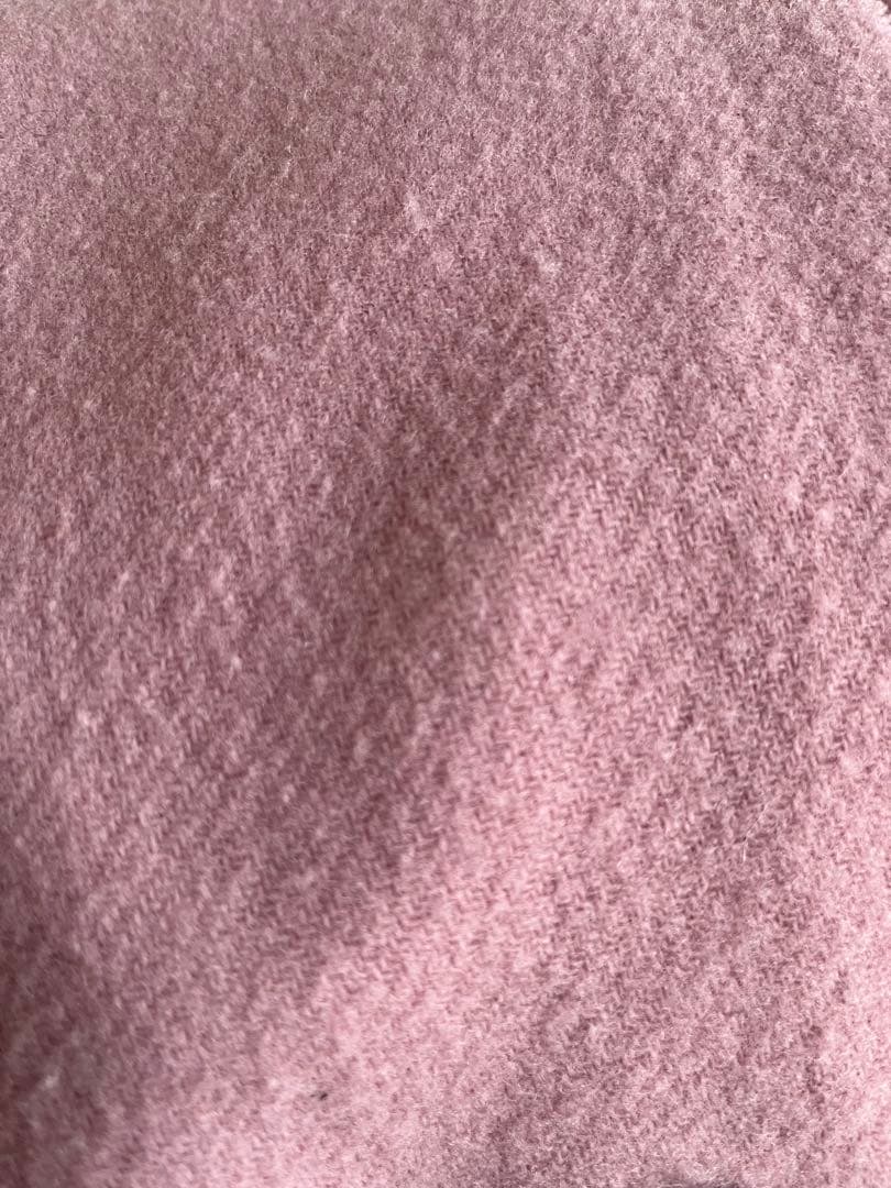 MONCLER ピンク系マフラー　モンクレール