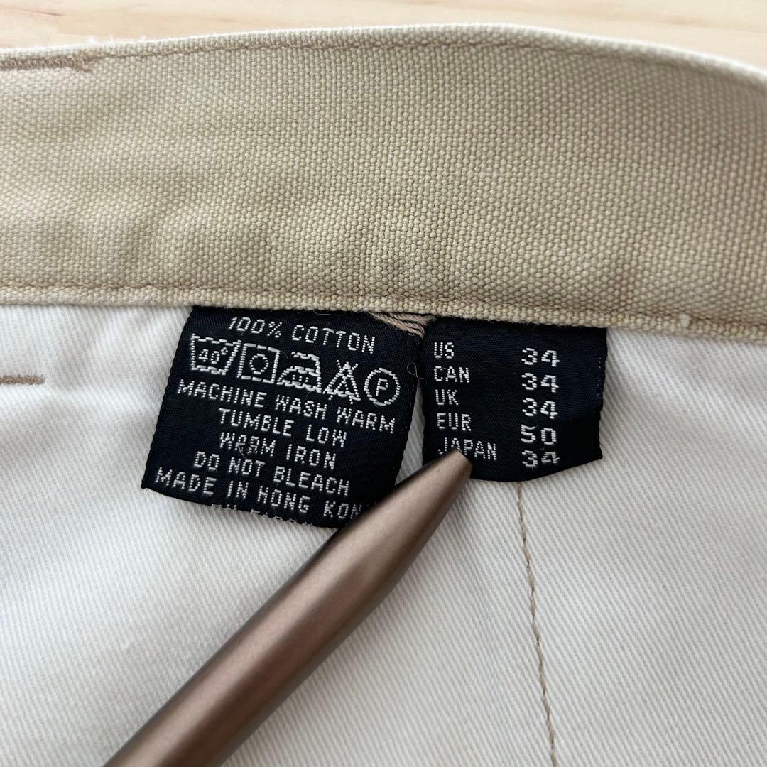 80s Patagonia ダブルニーパンツ スタンドアップ ベージュ 34