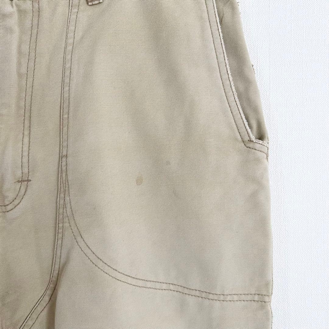 80s Patagonia ダブルニーパンツ スタンドアップ ベージュ 34