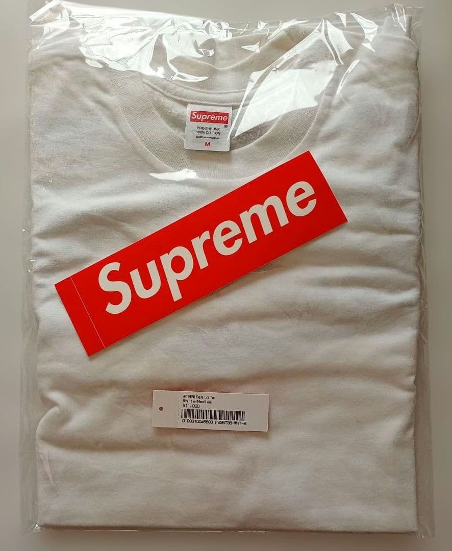 Supreme / ANTIHERO EAGLE L/S TEE (M) 白