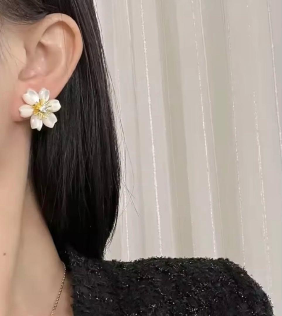 WG 白蝶貝 ピアス