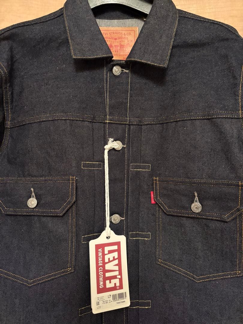 新品未使用 リーバイス 507XX セカンド リジット 40 L LVC 日本製