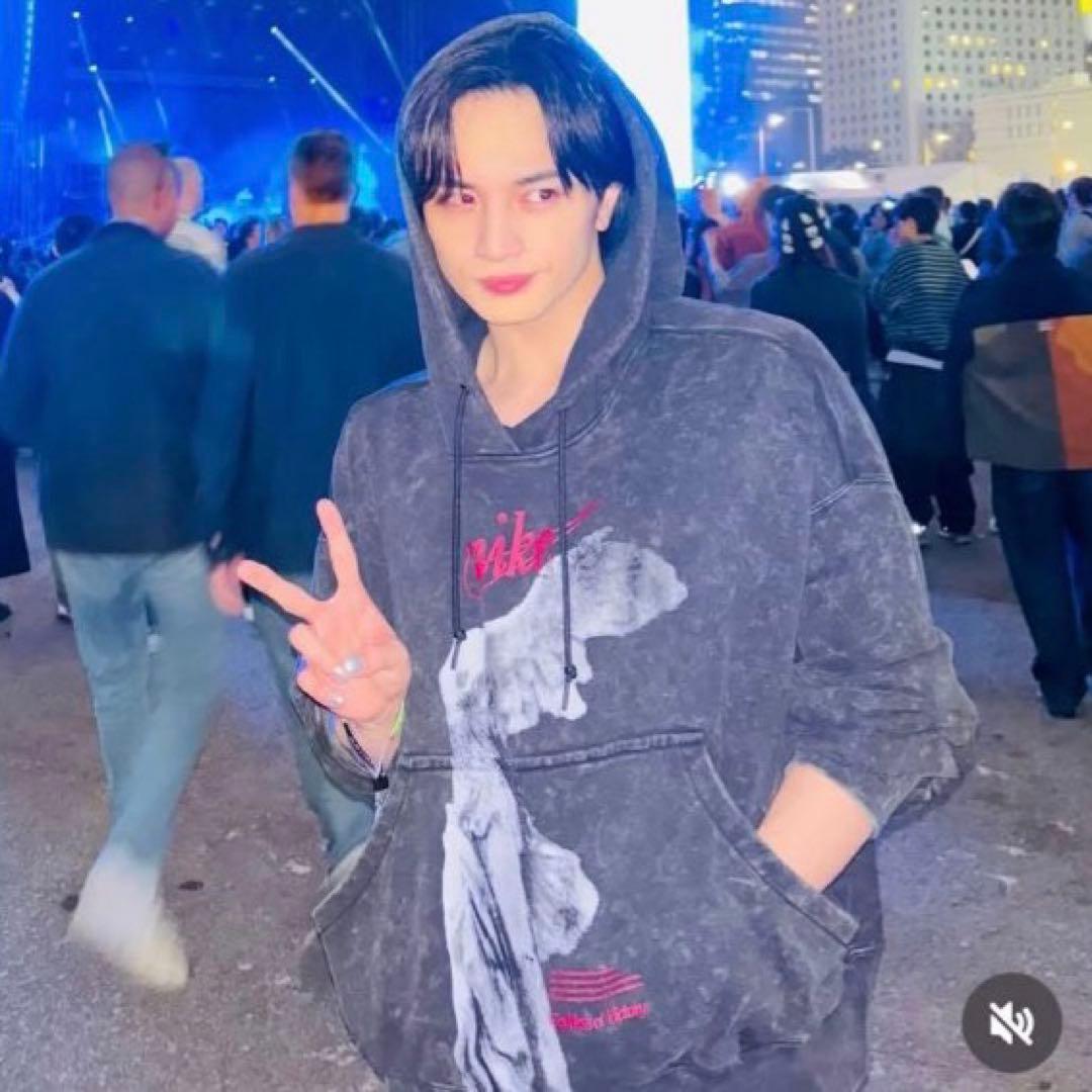 【中島健人着用】ナイキ オーバーサイズ プルオーバー フーディ パーカー