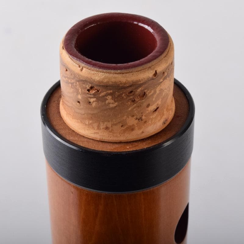 和楽器　木管楽器　尺八　縦笛　笛袋付　V　7231