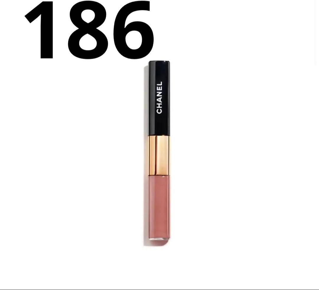 CHANEL リップグロス 186 - ピンクヌード　ルルージュデュオ