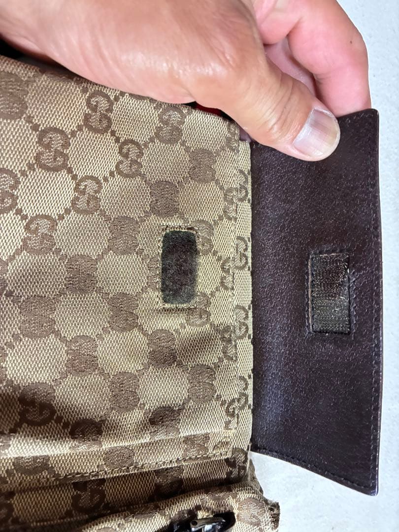 ぺ*ん様 Gucci GGキャンバス ショルダーバッグ