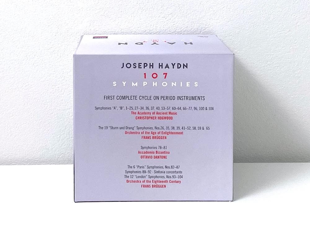 廃盤 35CD ハイドン 交響曲全集 HAYDN 107 SYMPHONIES