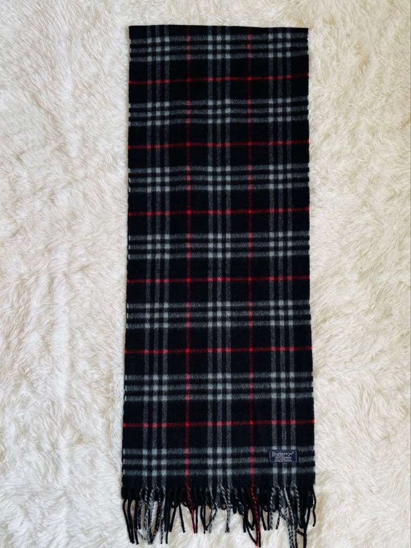 Burberrys マフラー　カシミヤ100% ノバチェック　英国製