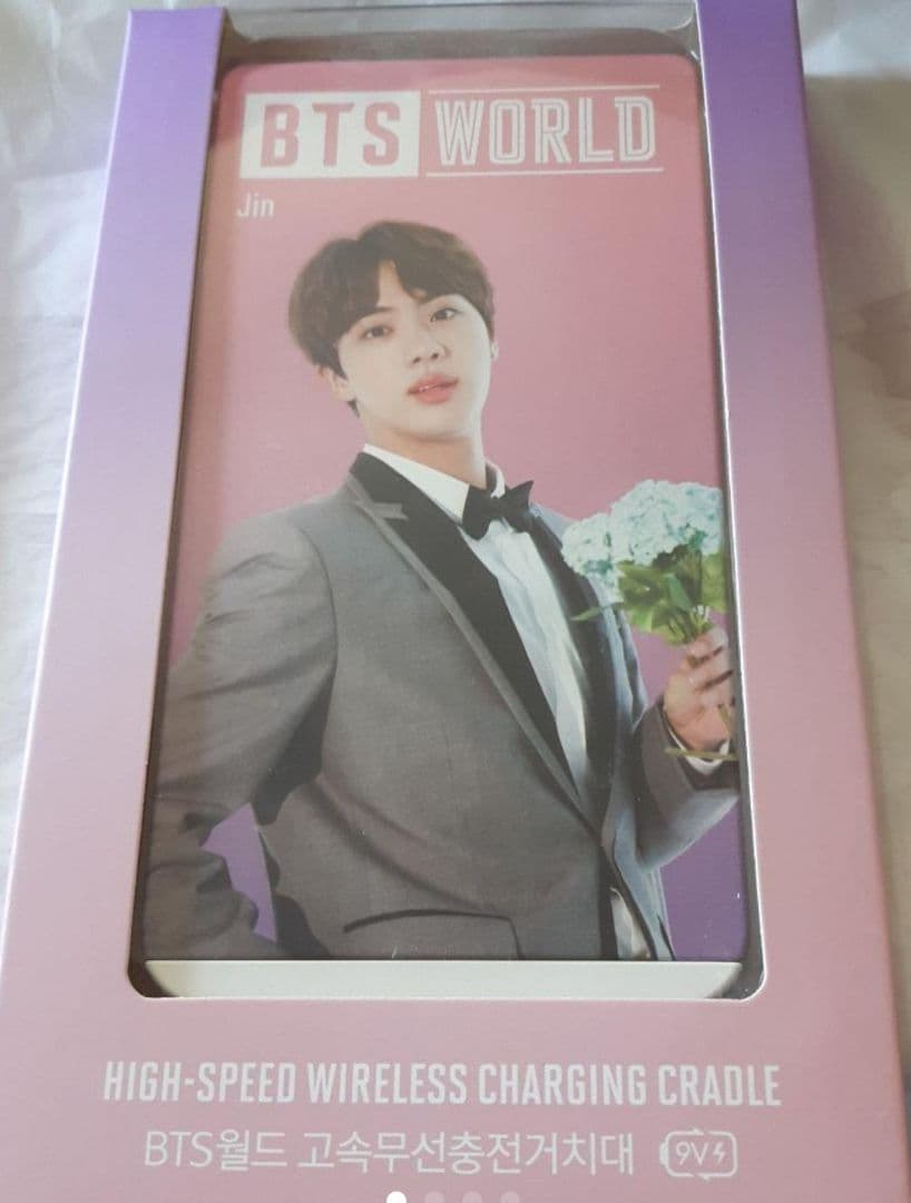 防弾少年団（BTS） 急速ワイヤレスチャージスタンド   JIN
