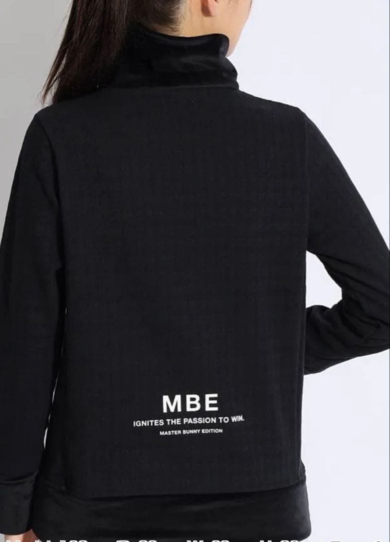 マスターバニー♡千鳥ジャガードタートルネックプルオーバー