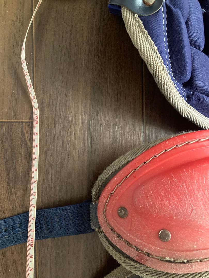 ゼット軟式用キャッチャー防具セット(面なし)赤青