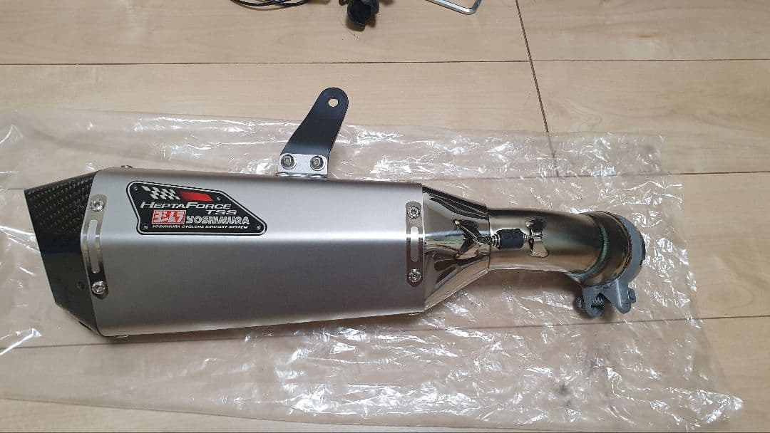 ZX4R用YOSHIMURA ヨシムラ スリップオン HEPTA TSS