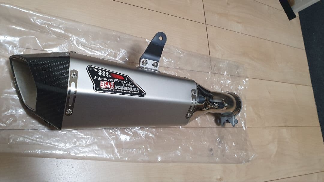ZX4R用YOSHIMURA ヨシムラ スリップオン HEPTA TSS