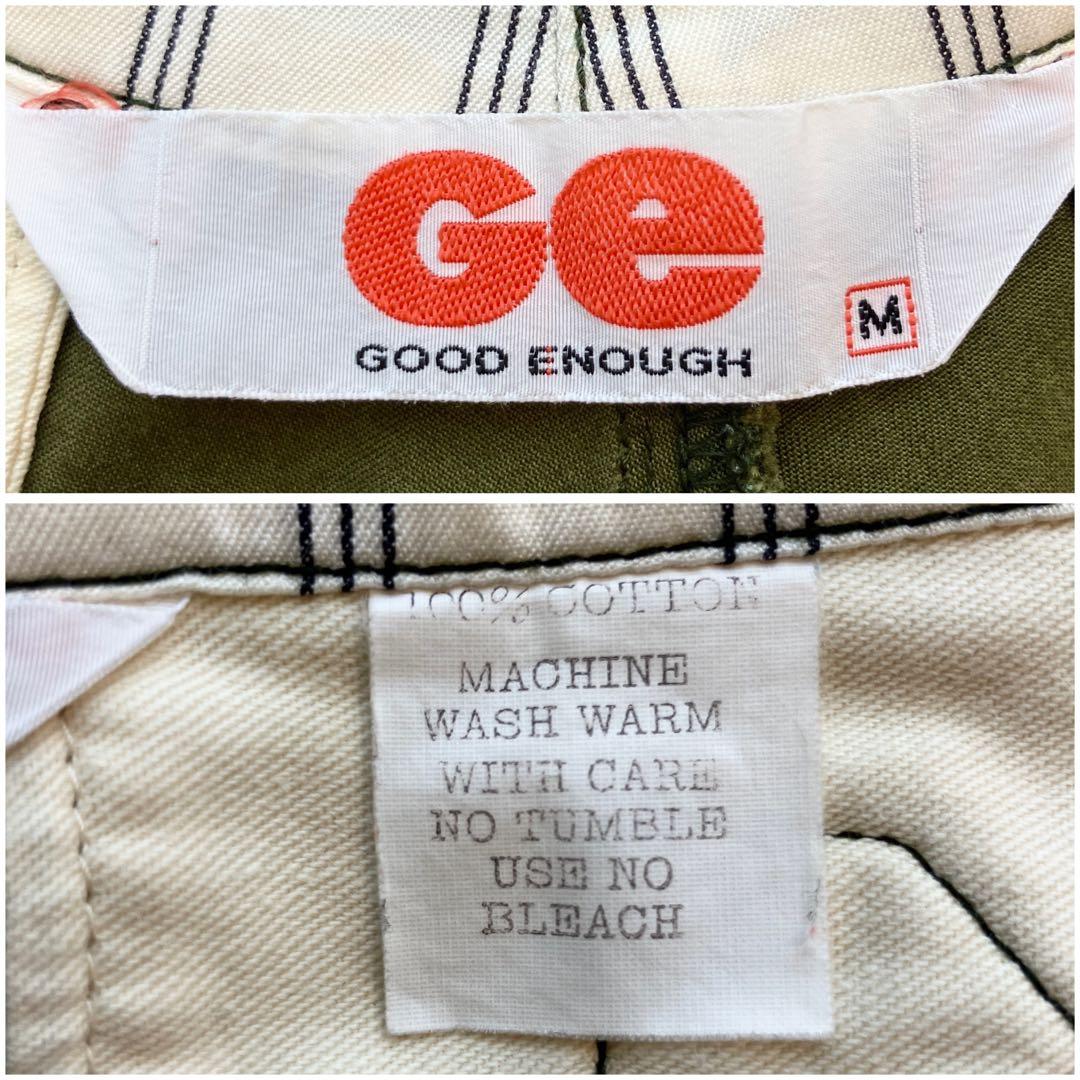 美品 90s初期 GOODENOUGH 立体裁断シンチバックパンツ M 裏原