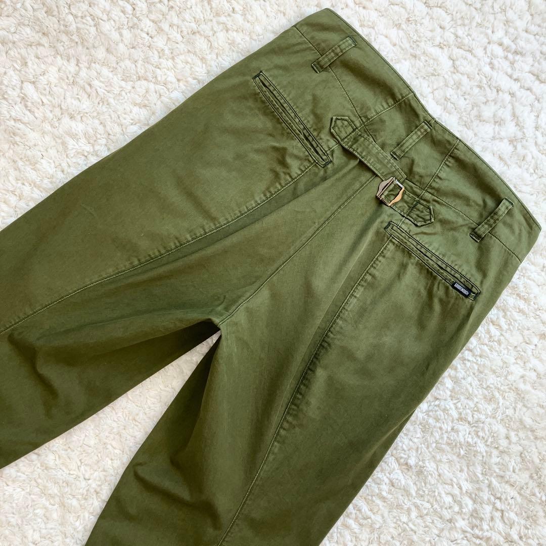 美品 90s初期 GOODENOUGH 立体裁断シンチバックパンツ M 裏原