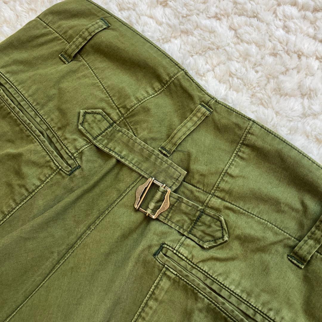 美品 90s初期 GOODENOUGH 立体裁断シンチバックパンツ M 裏原