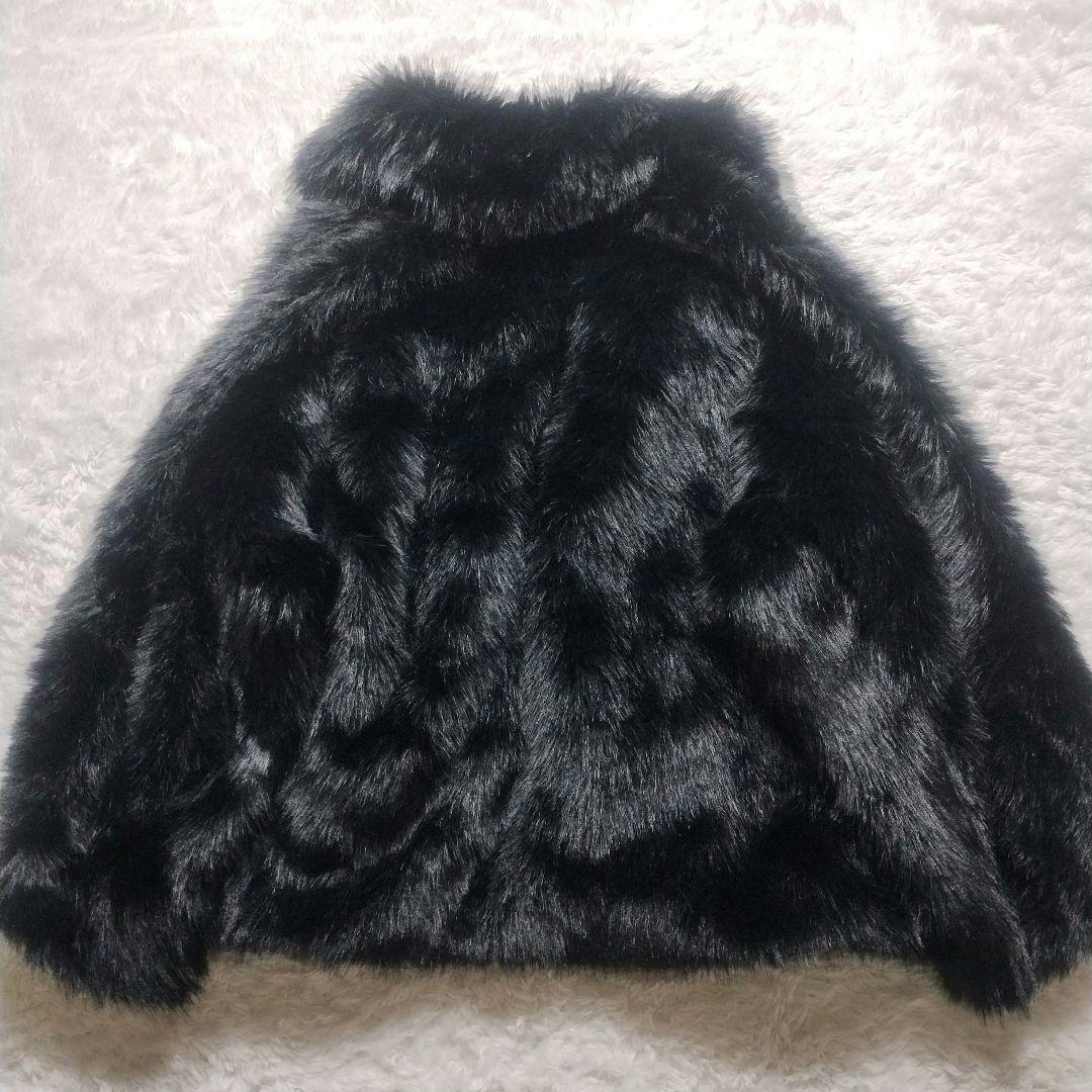 新品未使用✨定価4万✨ハウント　HAUNT　ファー　コート　ジャケット　ブラック