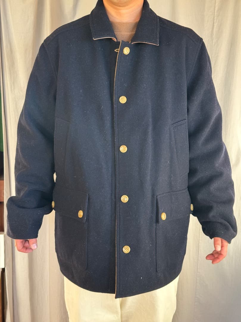 エディバウアー　リバーシブルコート　メンズL