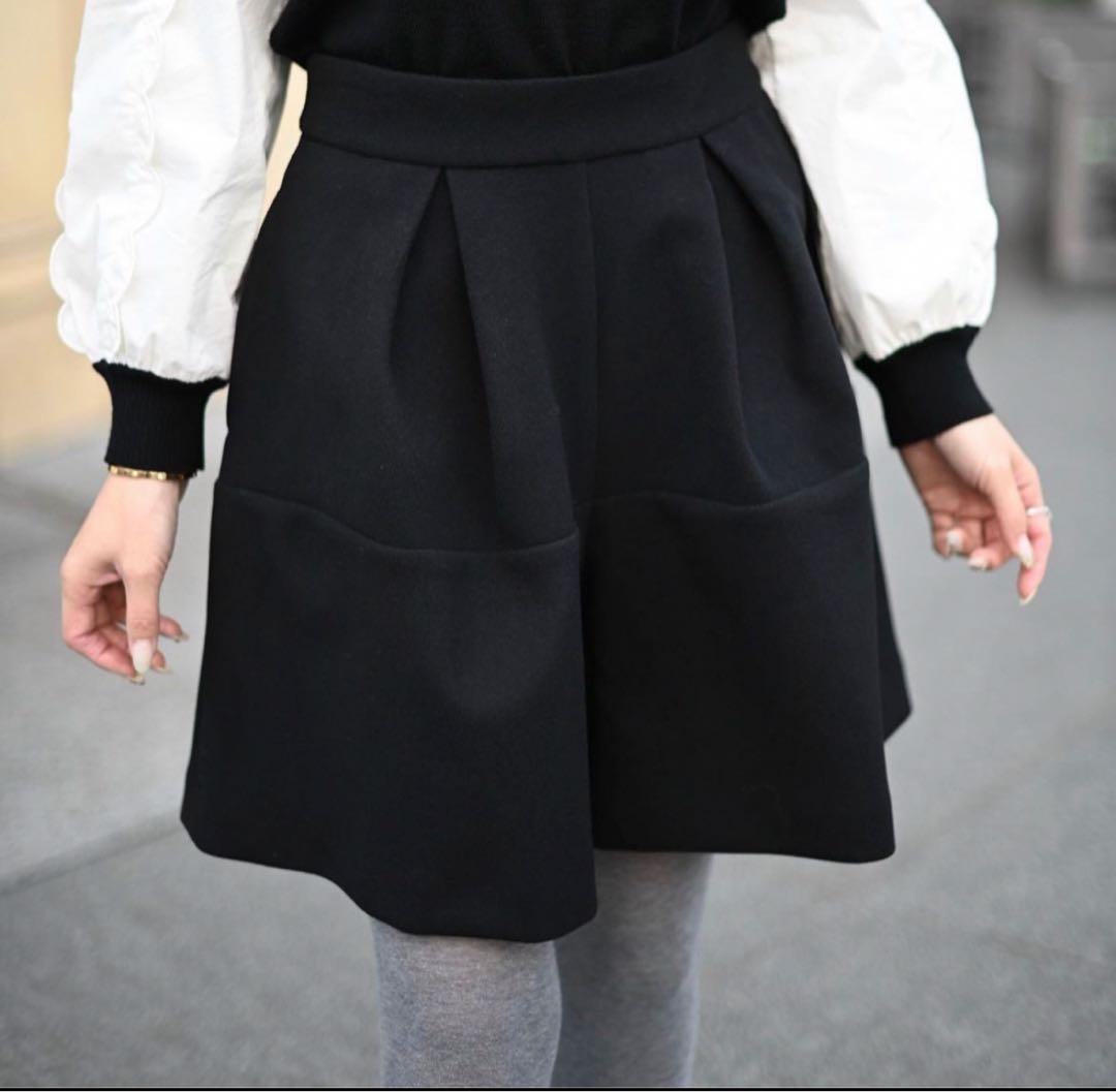 TREFLE+1 タックショートパンツ 01 トレフルプラスワン