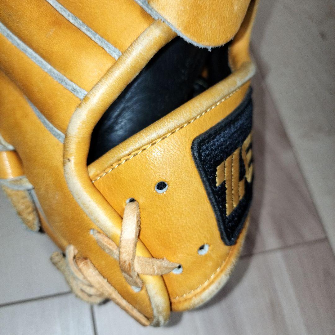 ZETT PROSTATUS 軟式グローブ イエロー　ピッチャー用