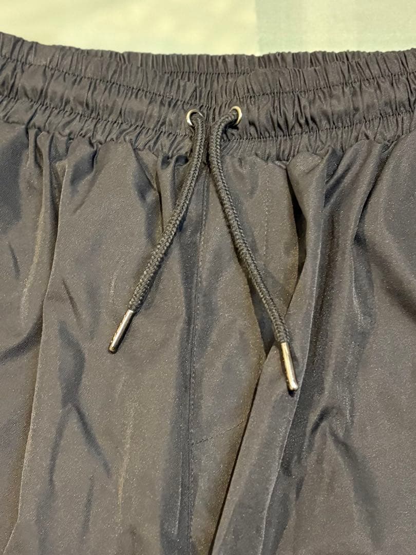 最終価格希少FR2 ブラックナイロンパンツ　Lサイズ