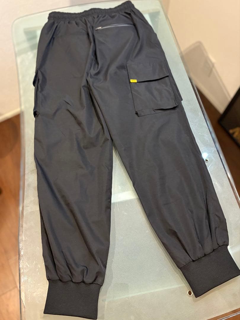 最終価格希少FR2 ブラックナイロンパンツ　Lサイズ