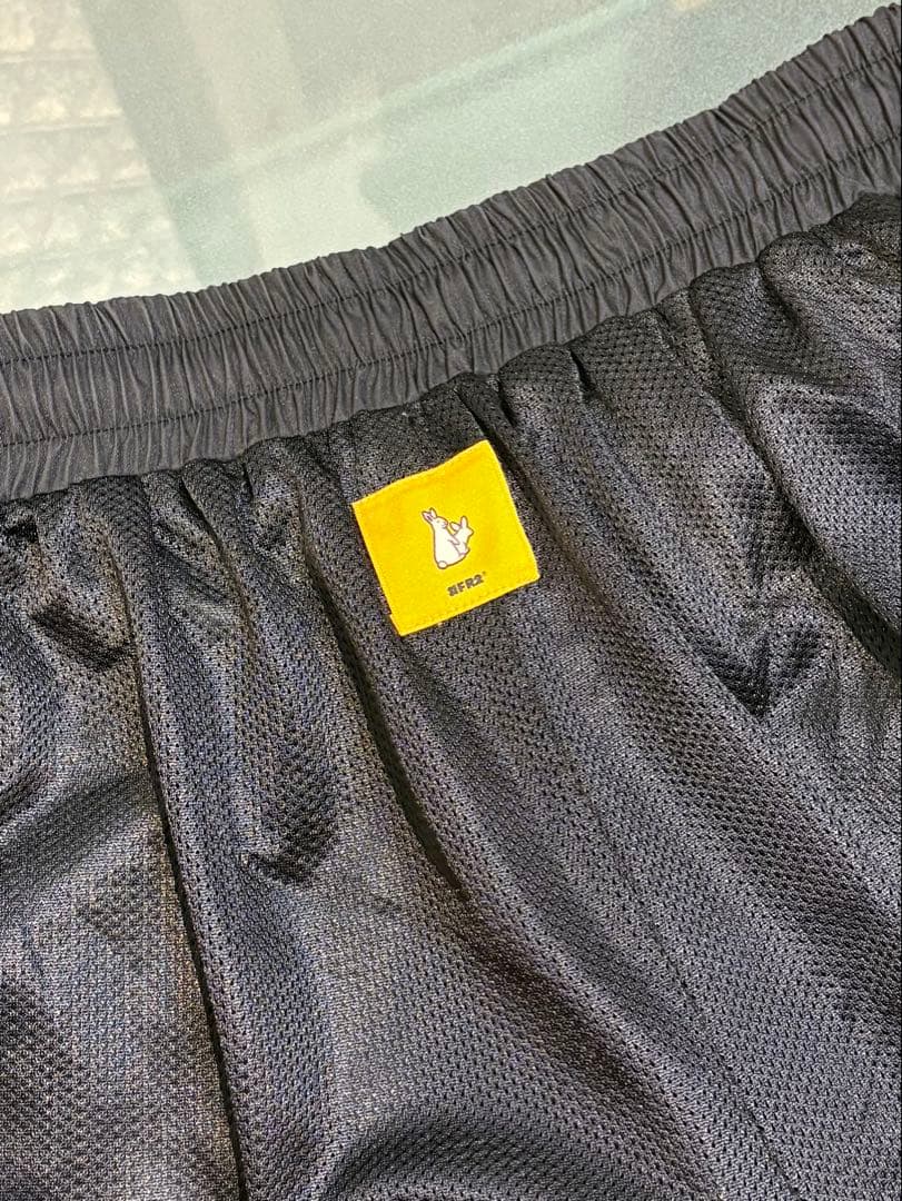 最終価格希少FR2 ブラックナイロンパンツ　Lサイズ
