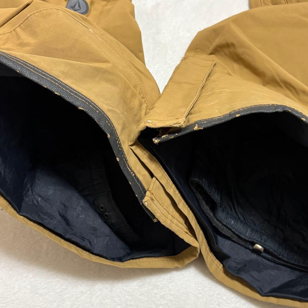 VOLCOM GORE-TEX スノーパンツ ブラウン M スノーボードウェア