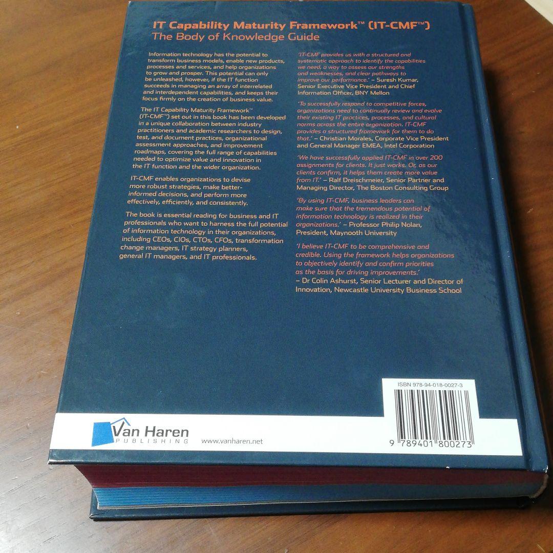 コンピュータ・IT IT CAPABILTY MATURITY FRAMEWORK