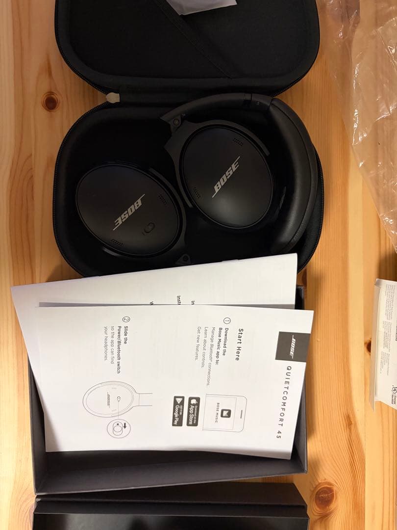 美品　Bose QuietComfort 45 ワイヤレスヘッドホン