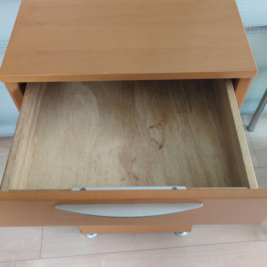 アスティ　木製チェスト 小 6段棚 収納 引き出し 茶色 タンス