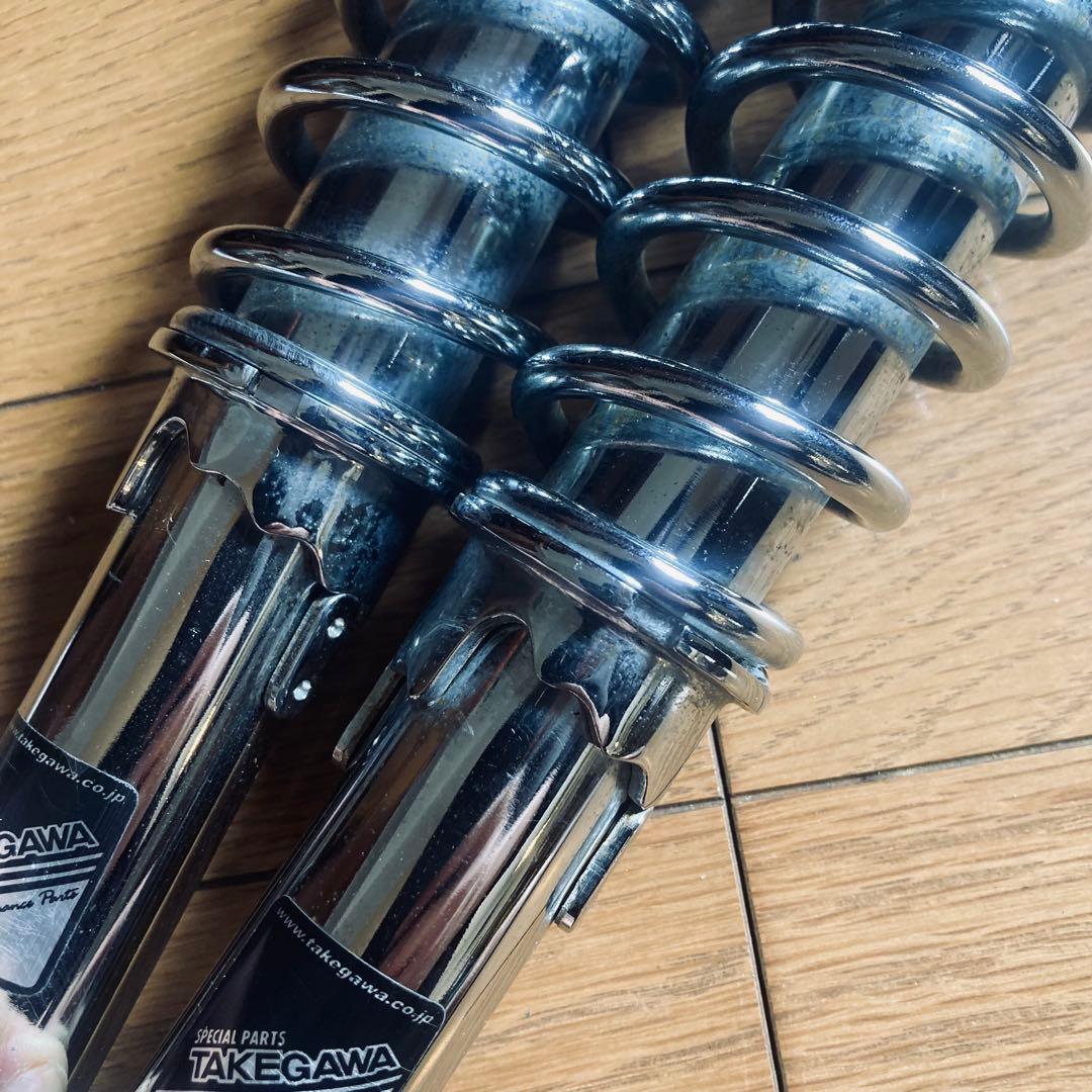 SP TAKEGAWA リアショックアブソーバー スーパーカブから取り出し