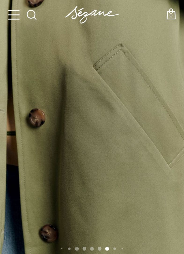 Sézane CLYDE コート
