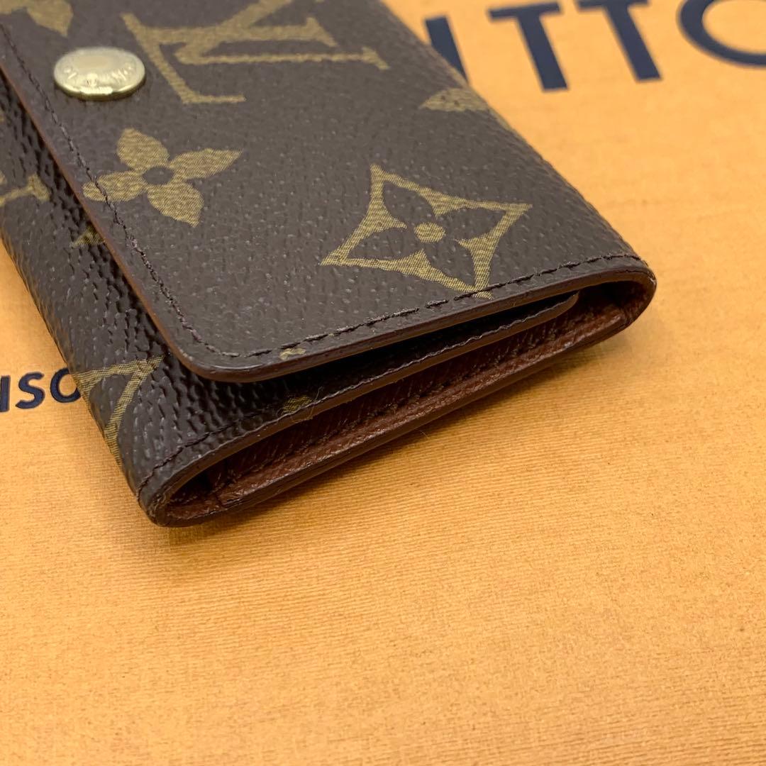 【超美品/定番】ルイヴィトン　キーケース　4連　モノグラム　ミュルティクレ4
