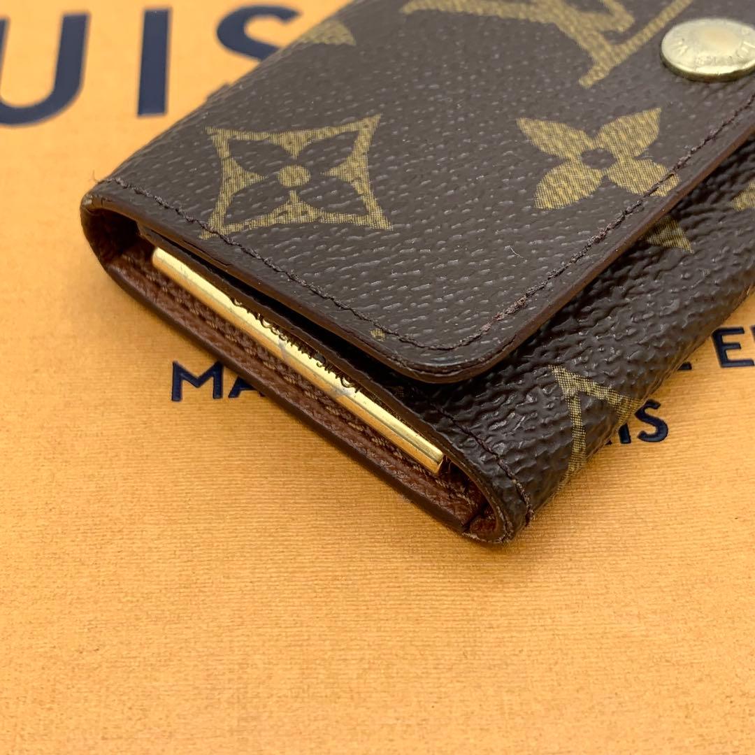 【超美品/定番】ルイヴィトン　キーケース　4連　モノグラム　ミュルティクレ4