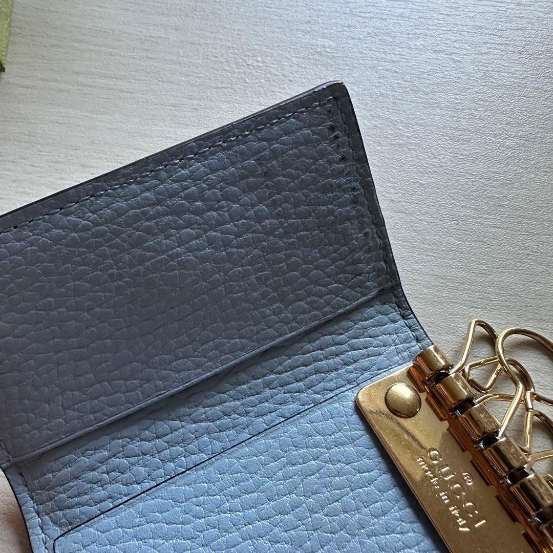 GUCCI 6連キーケース マーモント GGスプリーム GG柄