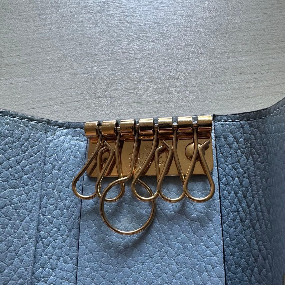 GUCCI 6連キーケース マーモント GGスプリーム GG柄