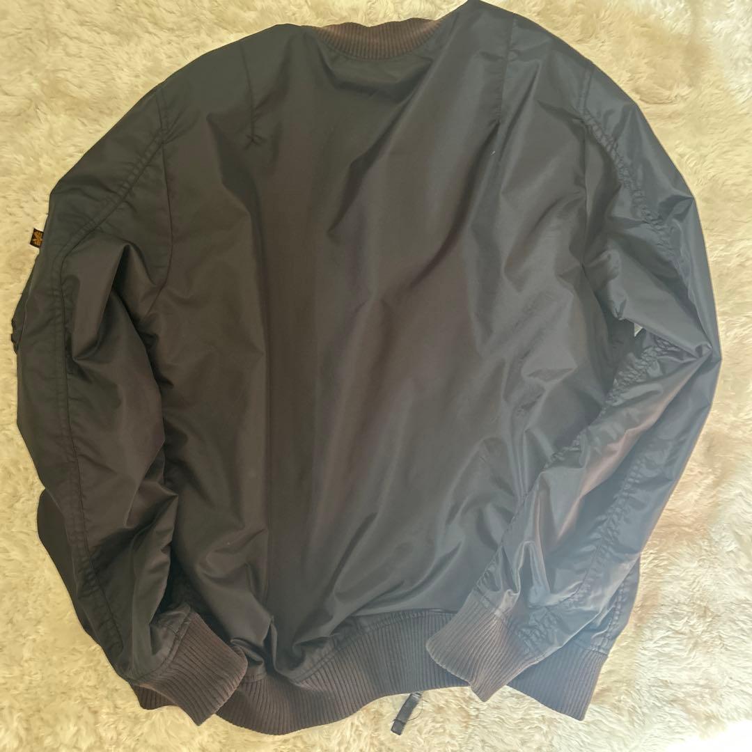 ⭐︎美品⭐︎ALPHA INDUSTRIES ブラック MA-1ジャケット M