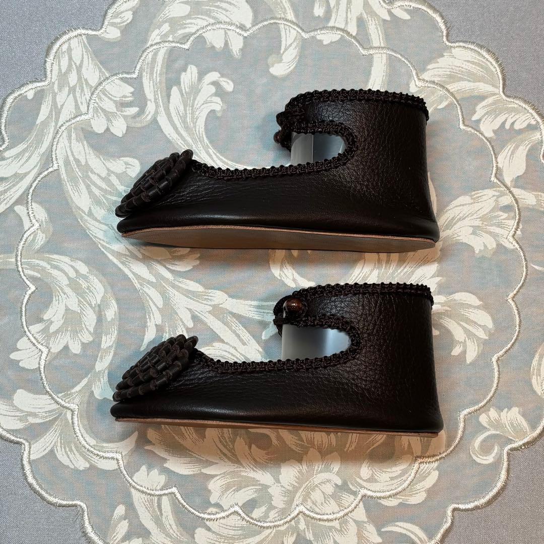 ドールシューズ　アンティークドール　ビスクドール お人形の靴