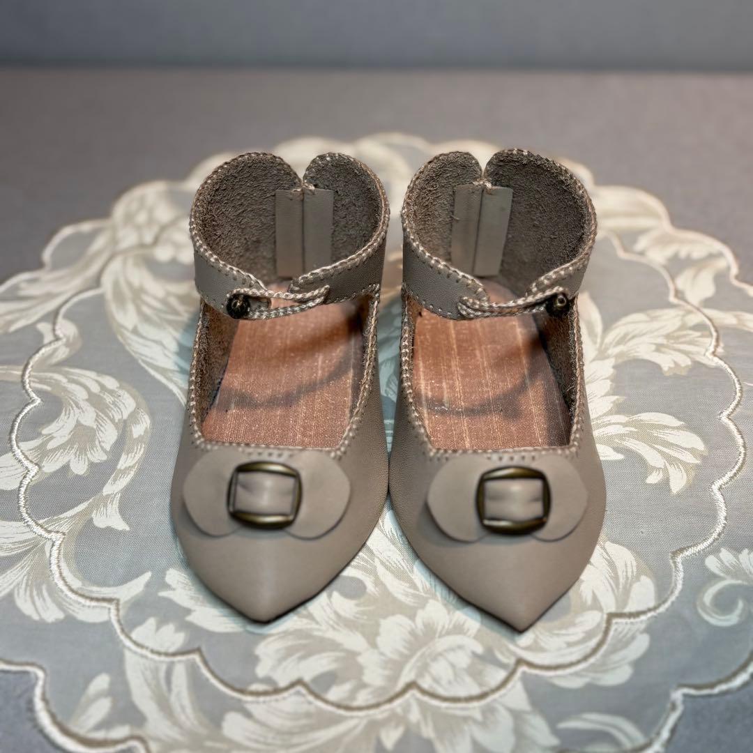 ドールシューズ　アンティークドール　ビスクドール お人形の靴